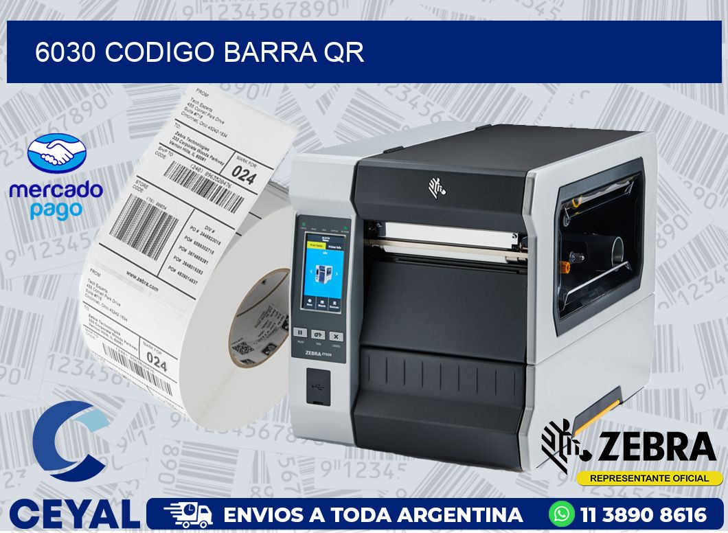 6030 CODIGO BARRA QR