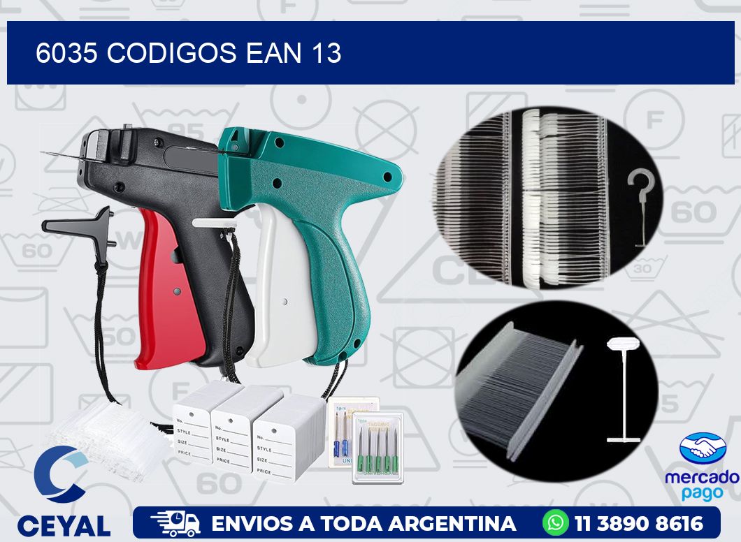 6035 CODIGOS EAN 13