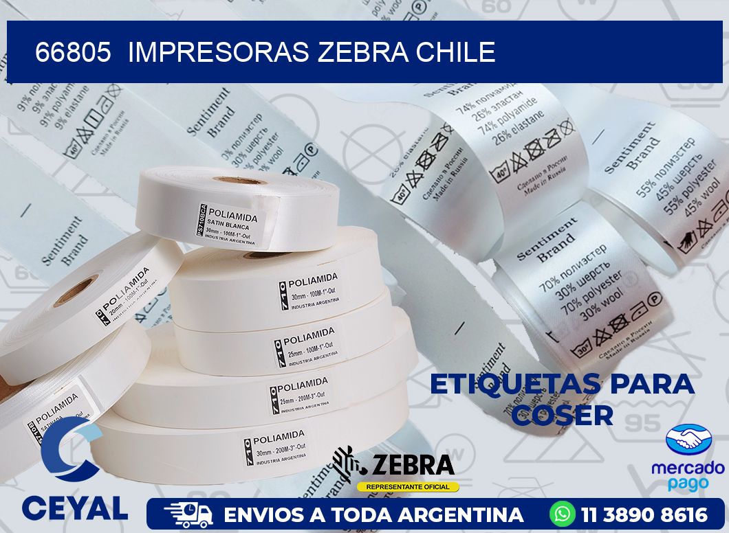66805 IMPRESORAS ZEBRA CHILE