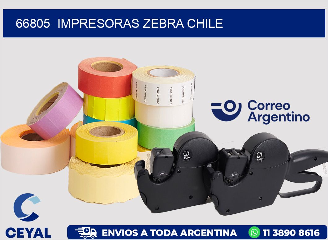 66805 IMPRESORAS ZEBRA CHILE