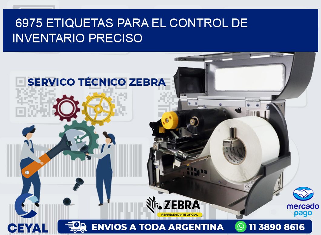 6975 ETIQUETAS PARA EL CONTROL DE INVENTARIO PRECISO