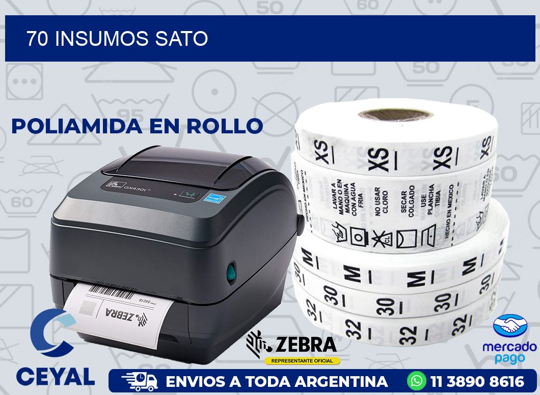 70 INSUMOS SATO