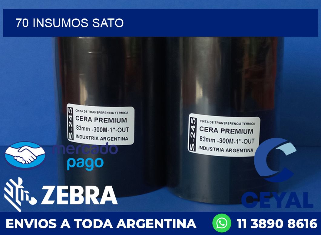 70 INSUMOS SATO