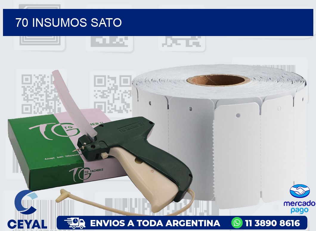 70 INSUMOS SATO