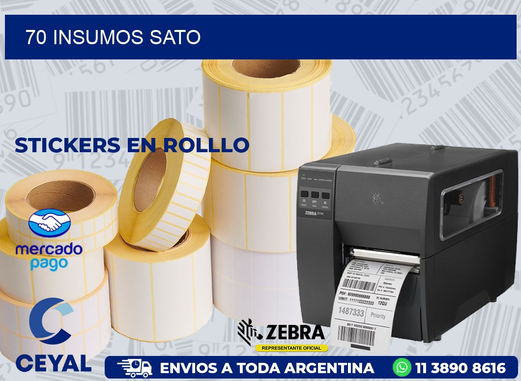 70 INSUMOS SATO