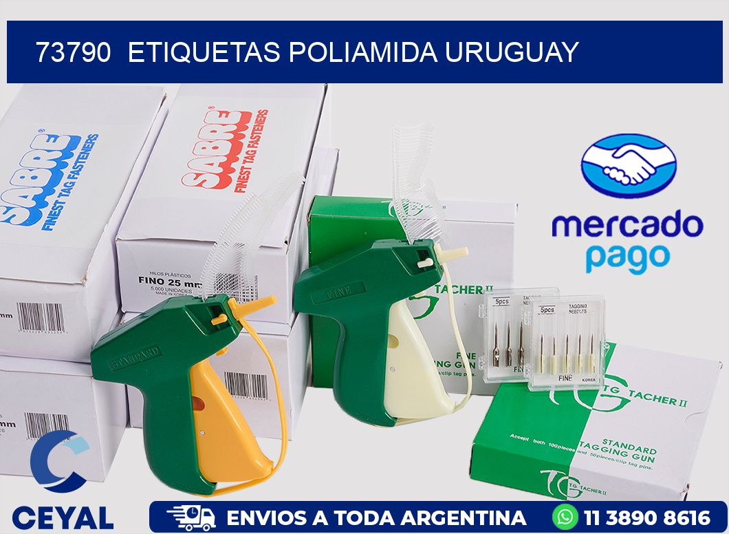 73790 ETIQUETAS POLIAMIDA URUGUAY