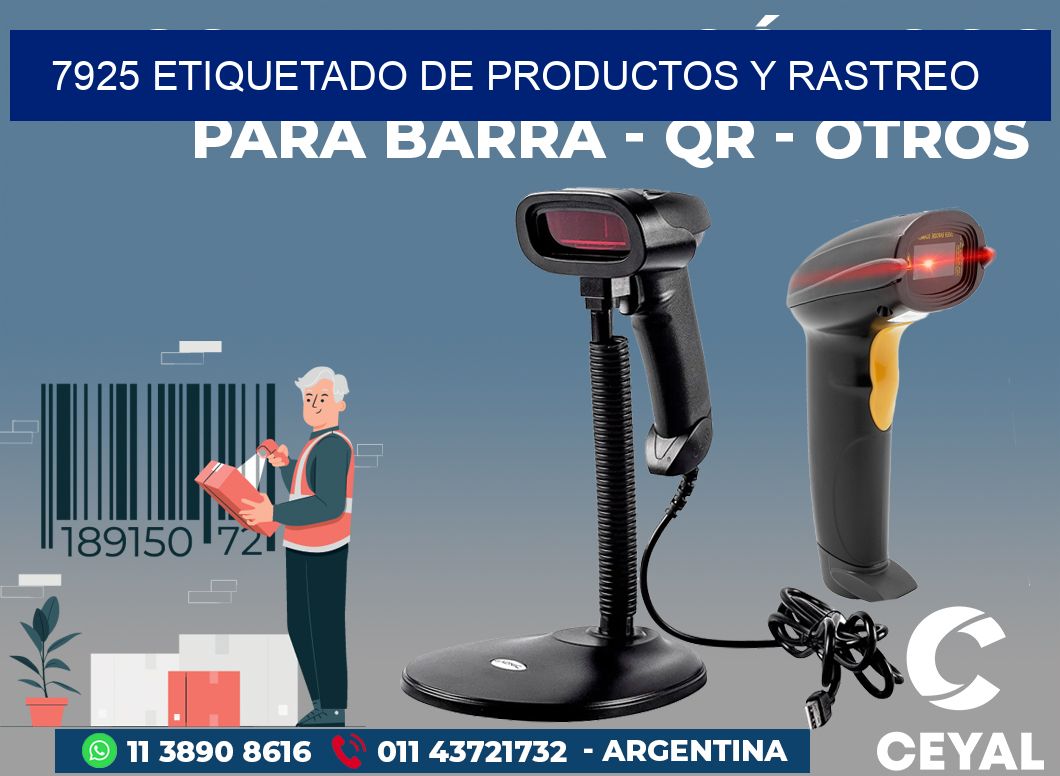 7925 ETIQUETADO DE PRODUCTOS Y RASTREO