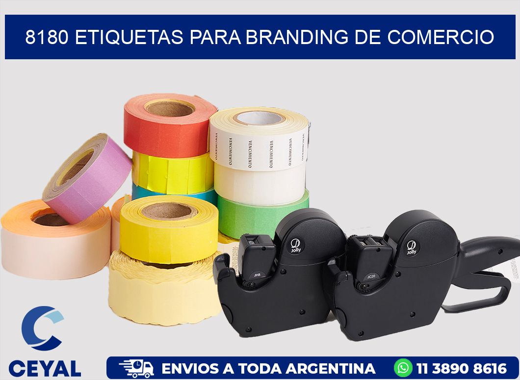 8180 ETIQUETAS PARA BRANDING DE COMERCIO