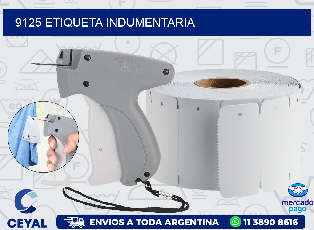 9125 ETIQUETA INDUMENTARIA