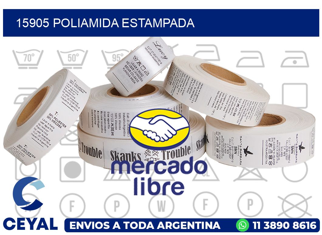 15905 POLIAMIDA ESTAMPADA