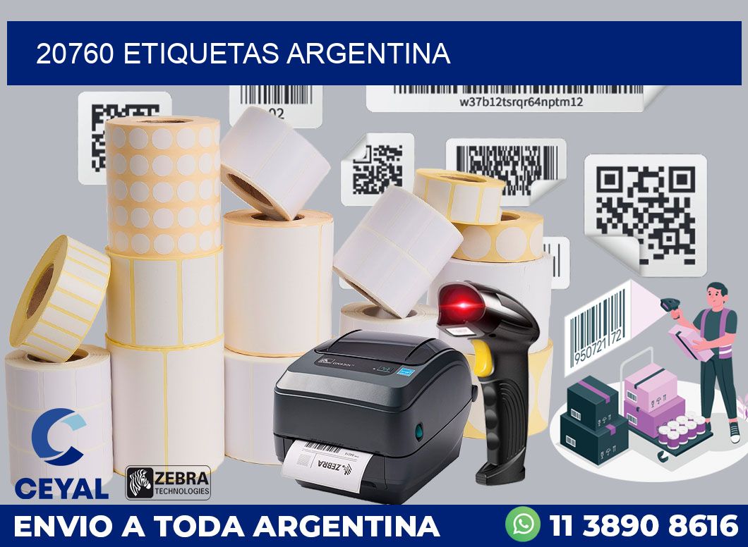 20760 etiquetas Argentina