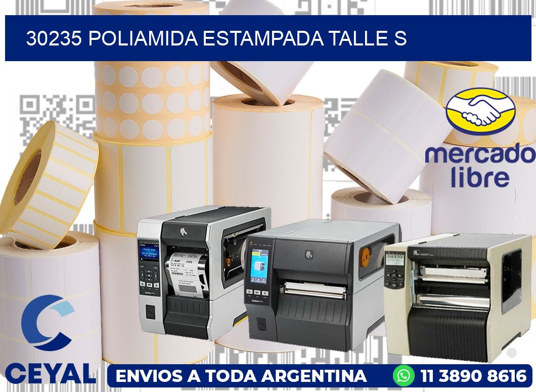 30235 POLIAMIDA ESTAMPADA TALLE S