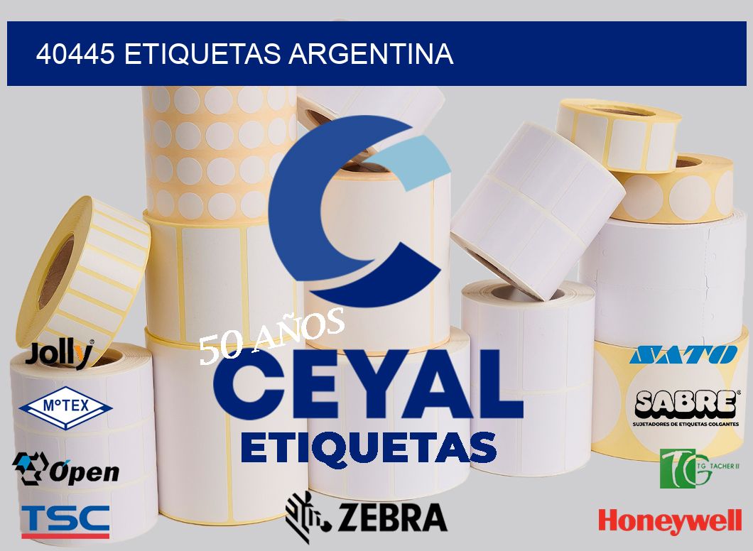 40445 etiquetas Argentina