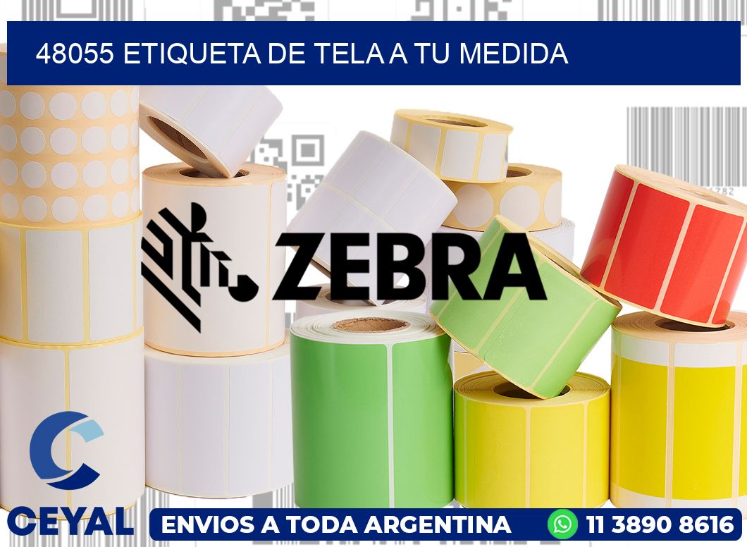48055 ETIQUETA DE TELA A TU MEDIDA