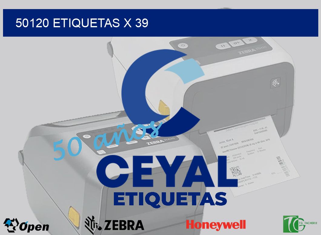 50120 Etiquetas x 39