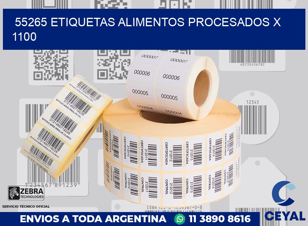 55265 etiquetas alimentos procesados x 1100