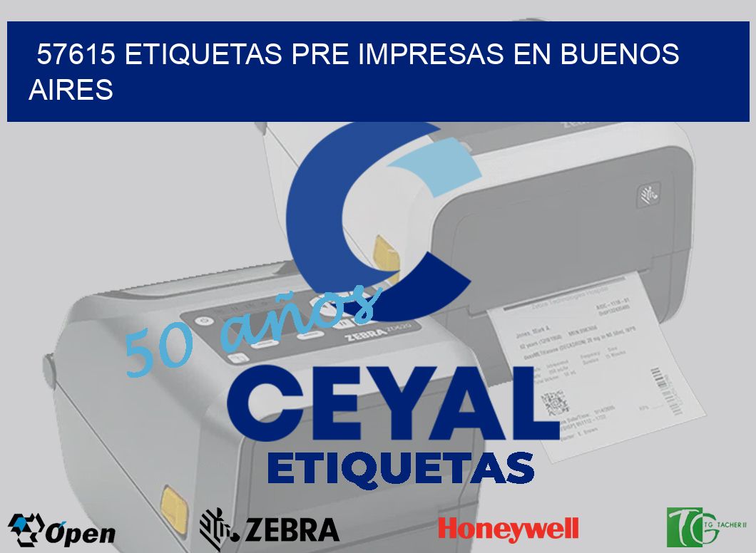 57615 ETIQUETAS PRE IMPRESAS EN BUENOS AIRES