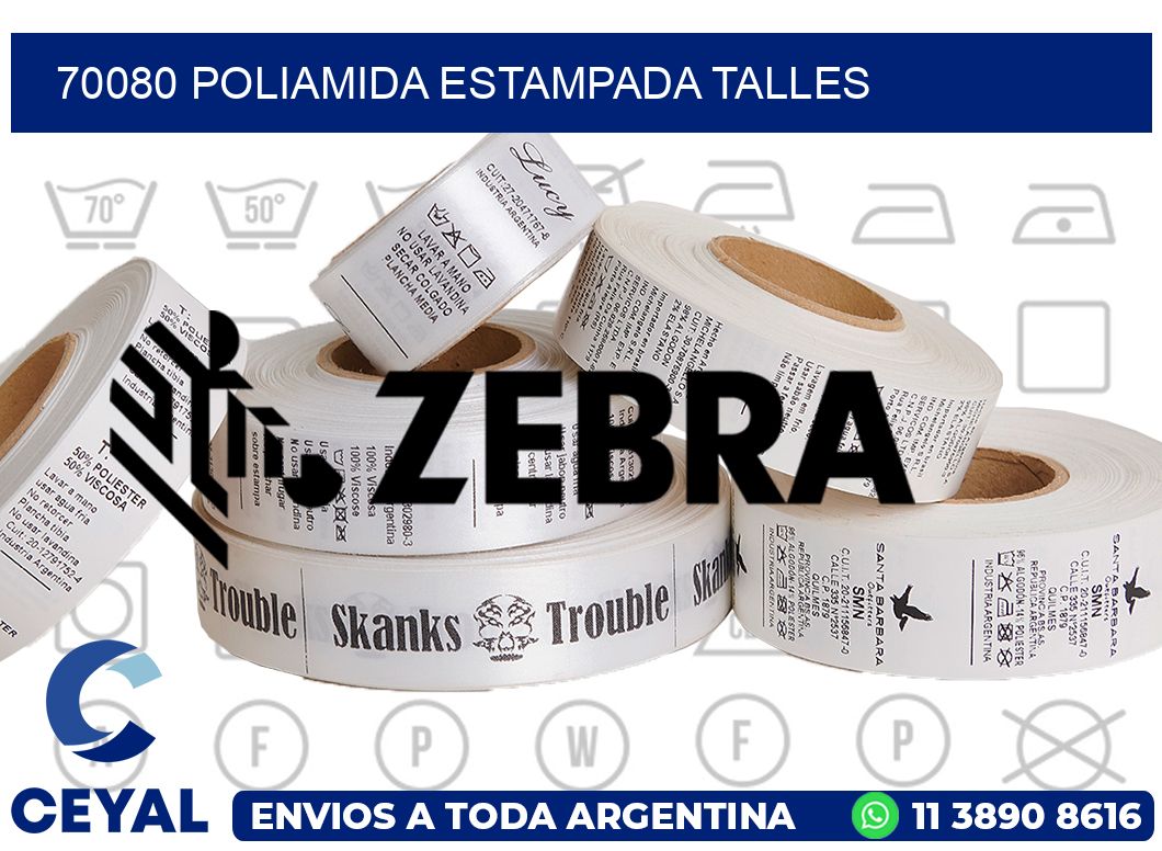 70080 POLIAMIDA ESTAMPADA TALLES