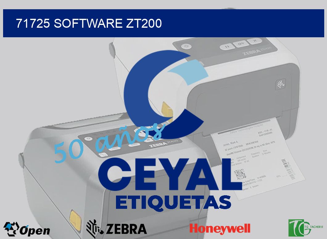 71725 SOFTWARE ZT200
