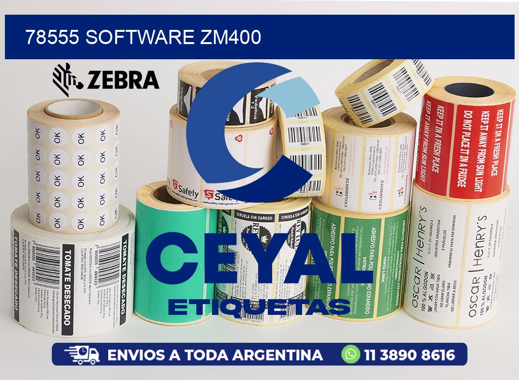 78555 SOFTWARE ZM400