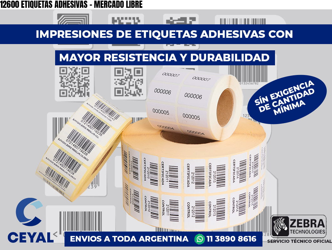 12600 ETIQUETAS ADHESIVAS – MERCADO LIBRE