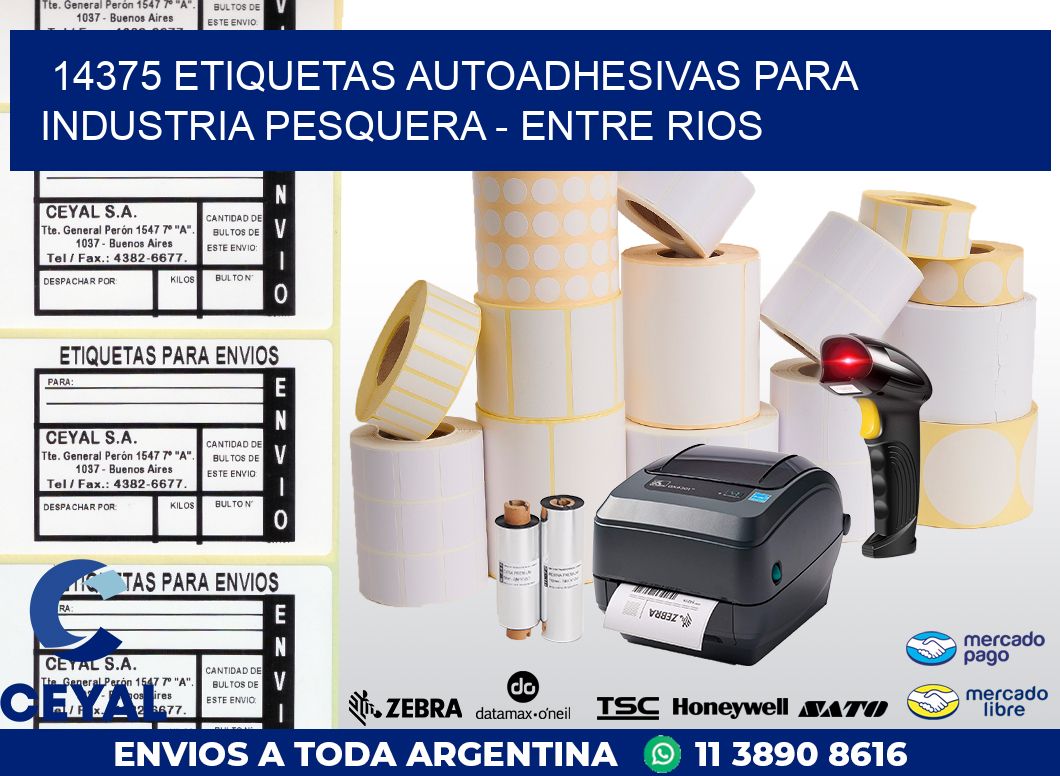 14375 ETIQUETAS AUTOADHESIVAS PARA INDUSTRIA PESQUERA – ENTRE RIOS