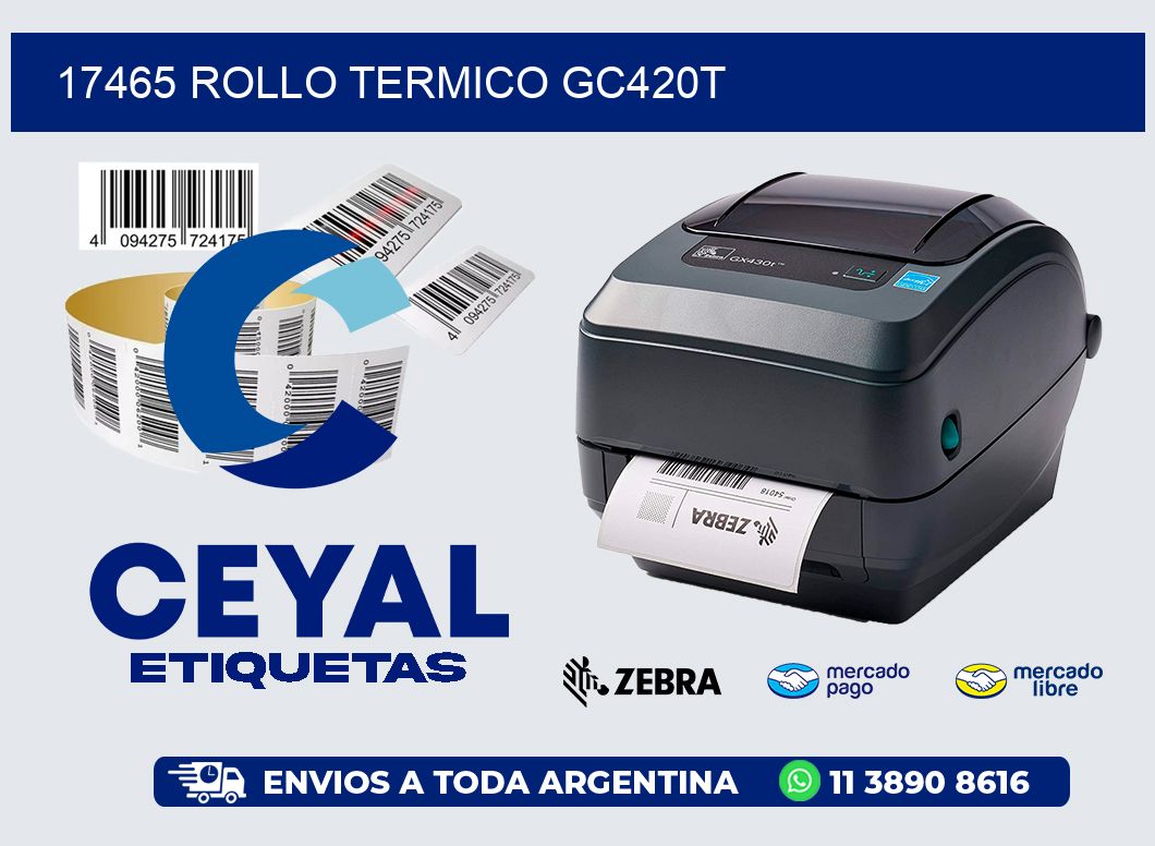 17465 ROLLO TERMICO GC420T