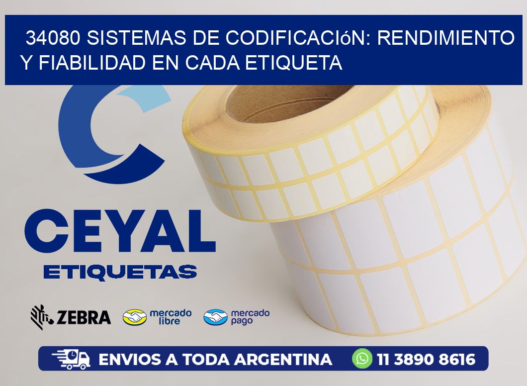 34080 Sistemas de Codificación: Rendimiento y Fiabilidad en Cada Etiqueta