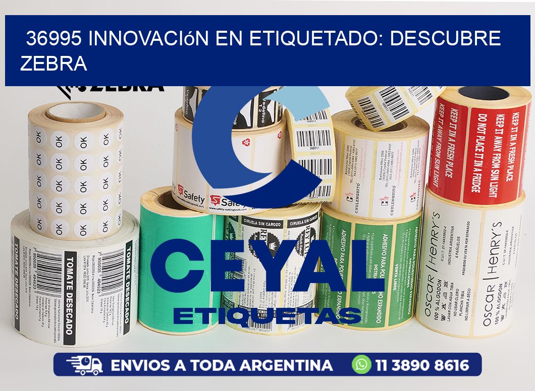 36995 Innovación en Etiquetado: Descubre Zebra