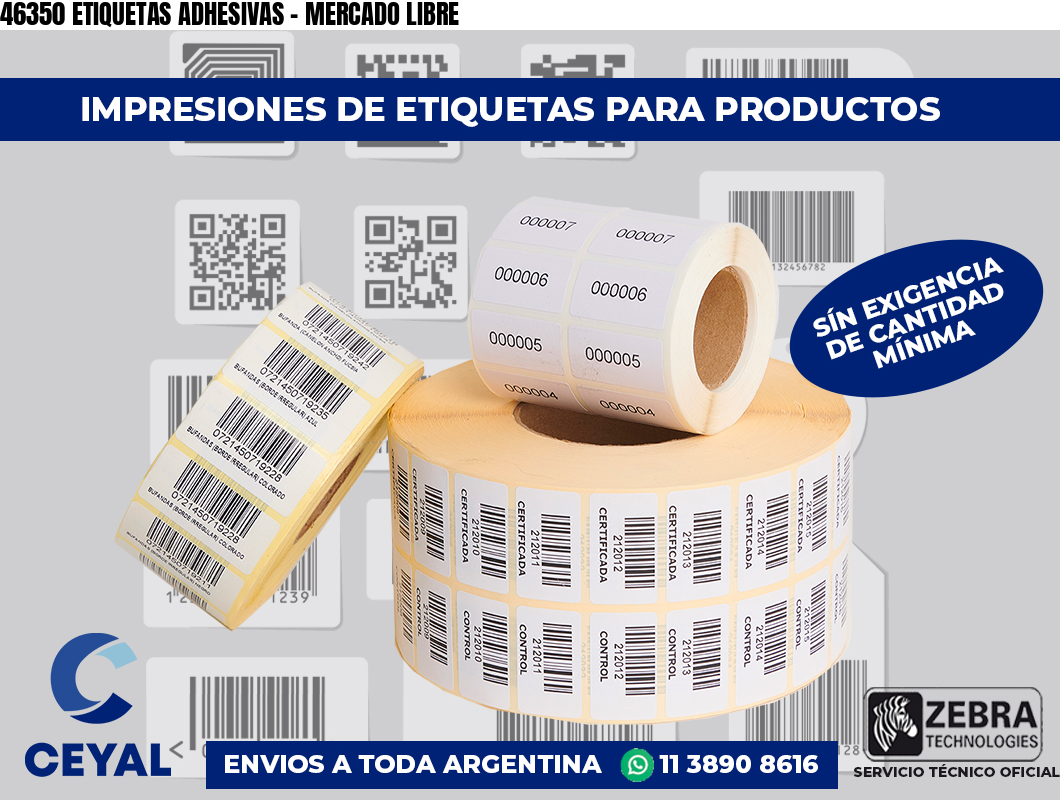 46350 ETIQUETAS ADHESIVAS – MERCADO LIBRE