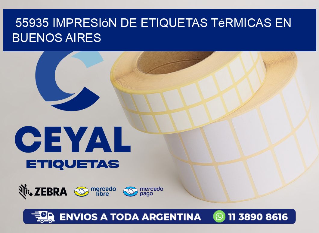 55935 Impresión de Etiquetas Térmicas en Buenos Aires