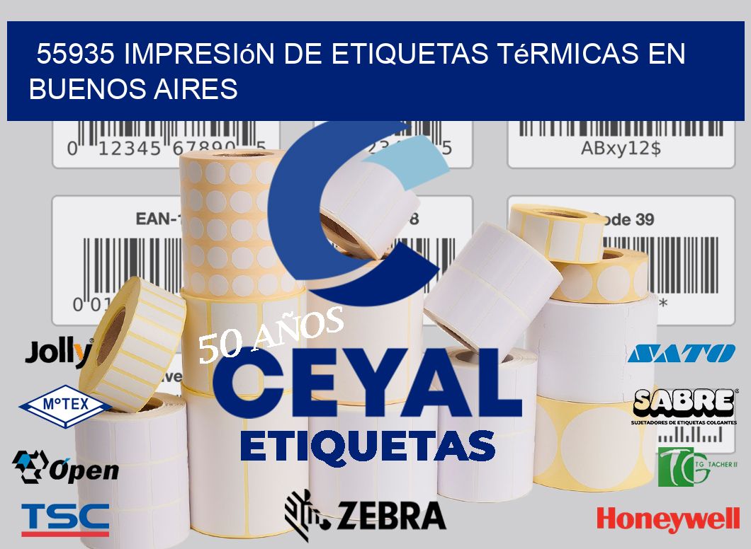 55935 Impresión de Etiquetas Térmicas en Buenos Aires