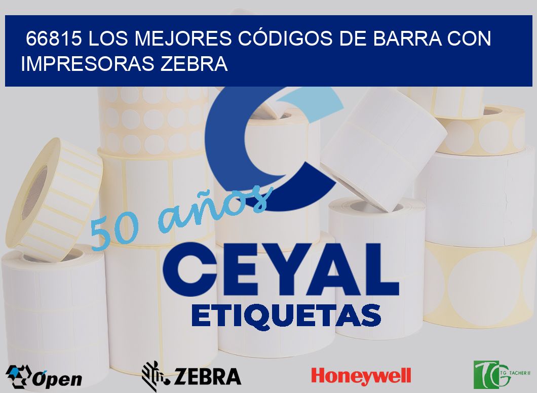 66815 LOS MEJORES CÓDIGOS DE BARRA CON IMPRESORAS ZEBRA