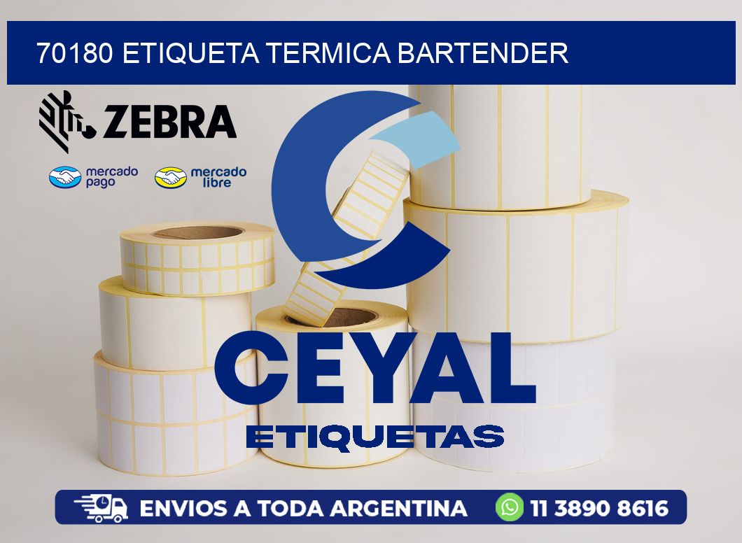 70180 ETIQUETA TERMICA BARTENDER