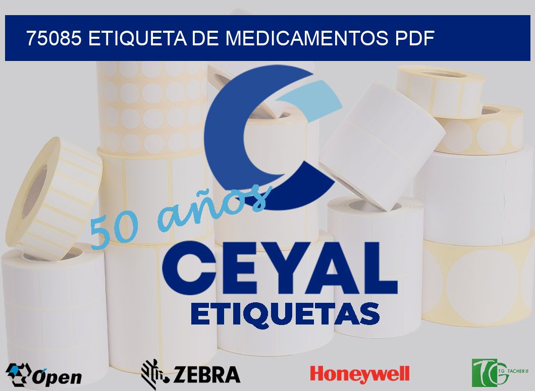 75085 etiqueta de medicamentos pdf