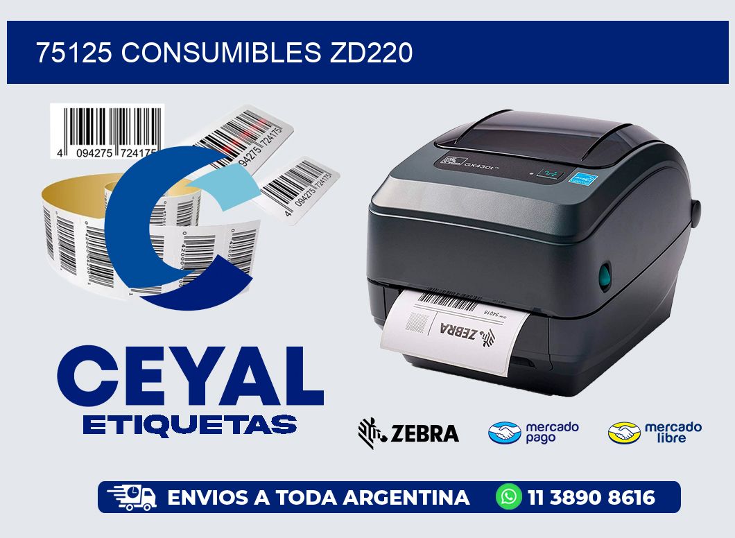 75125 CONSUMIBLES ZD220