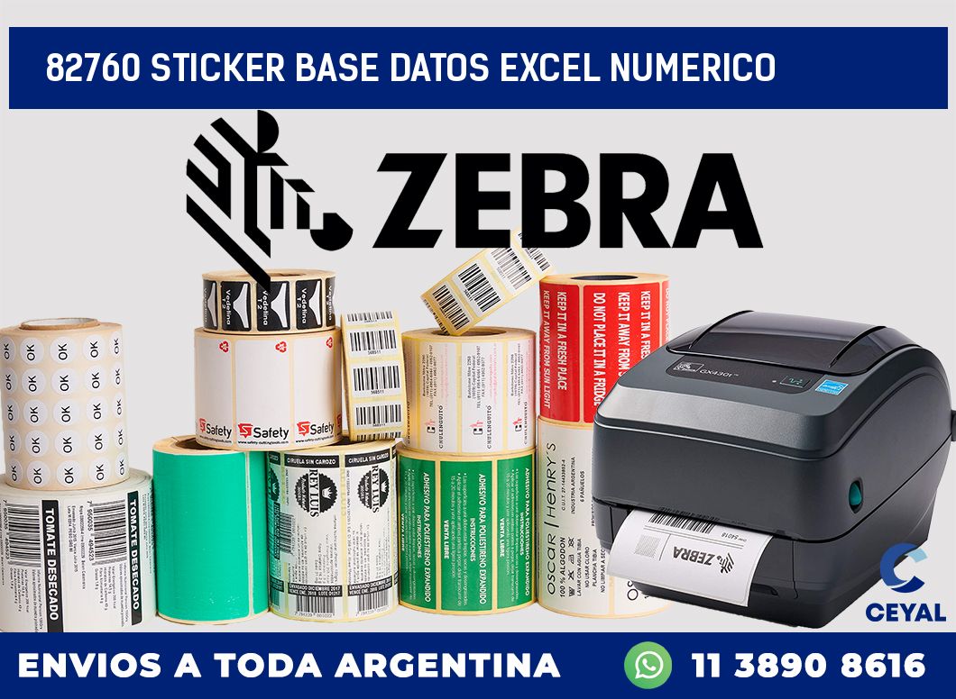 82760 sticker base datos excel numerico