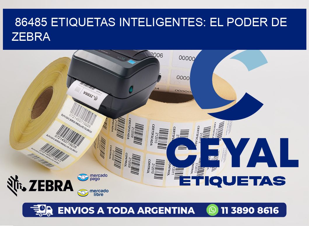 86485 Etiquetas Inteligentes: El Poder de Zebra