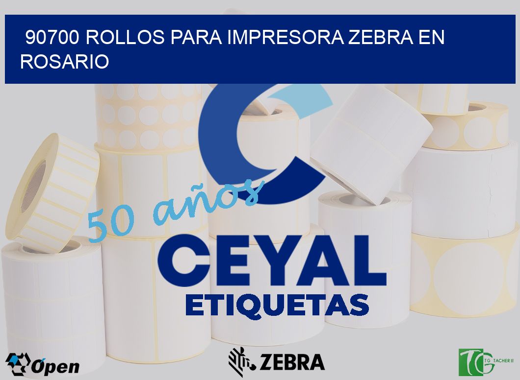 90700 ROLLOS PARA IMPRESORA ZEBRA EN ROSARIO