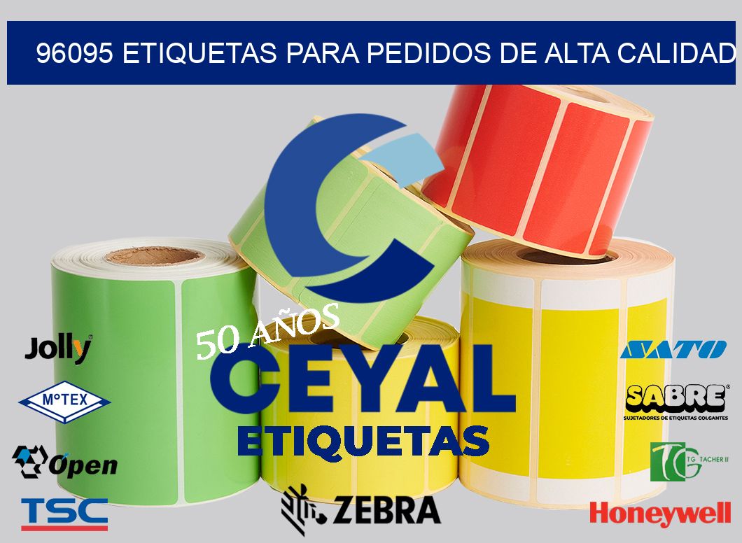 96095 ETIQUETAS PARA PEDIDOS DE ALTA CALIDAD