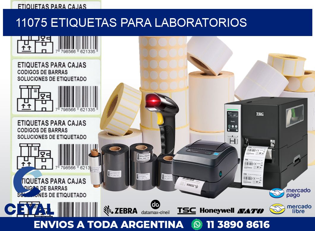 11075 ETIQUETAS PARA LABORATORIOS