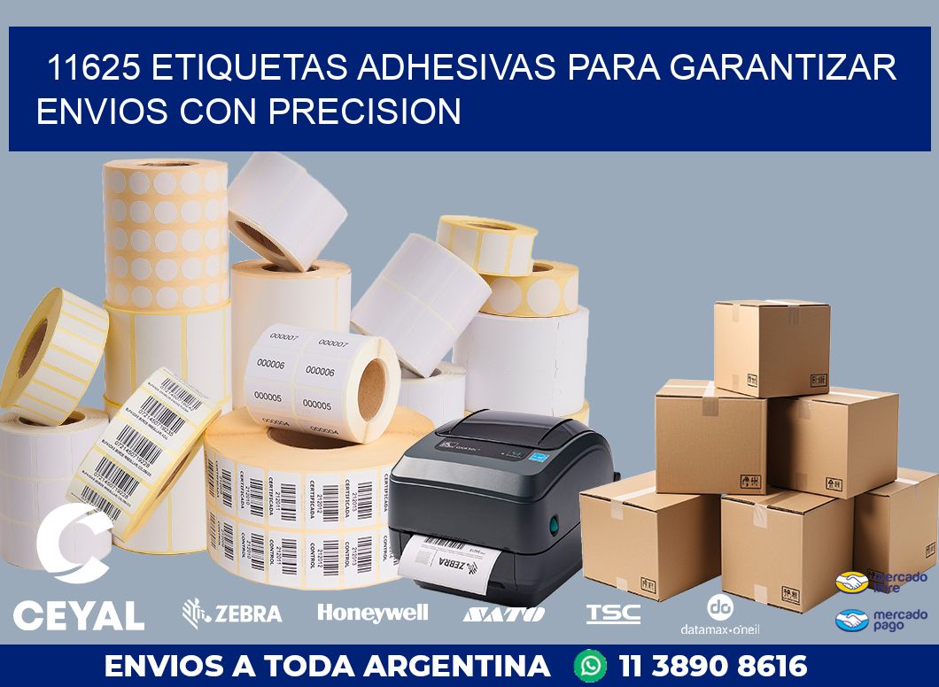 11625 ETIQUETAS ADHESIVAS PARA GARANTIZAR ENVIOS CON PRECISION