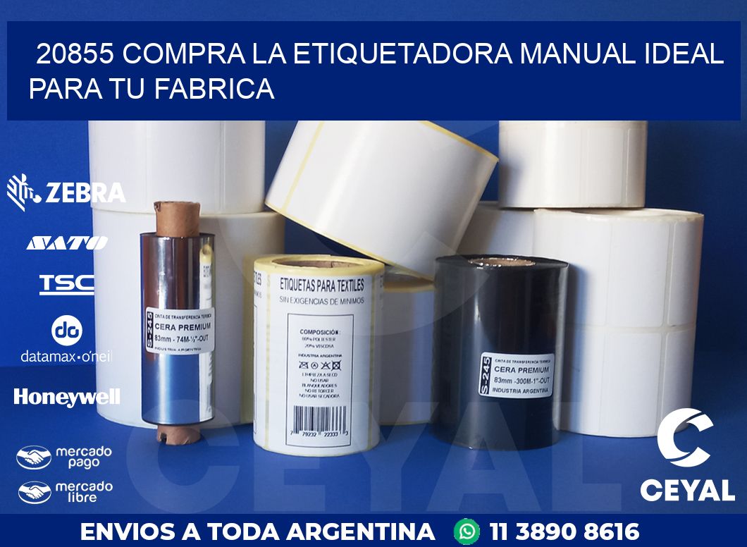 20855 COMPRA LA ETIQUETADORA MANUAL IDEAL PARA TU FABRICA