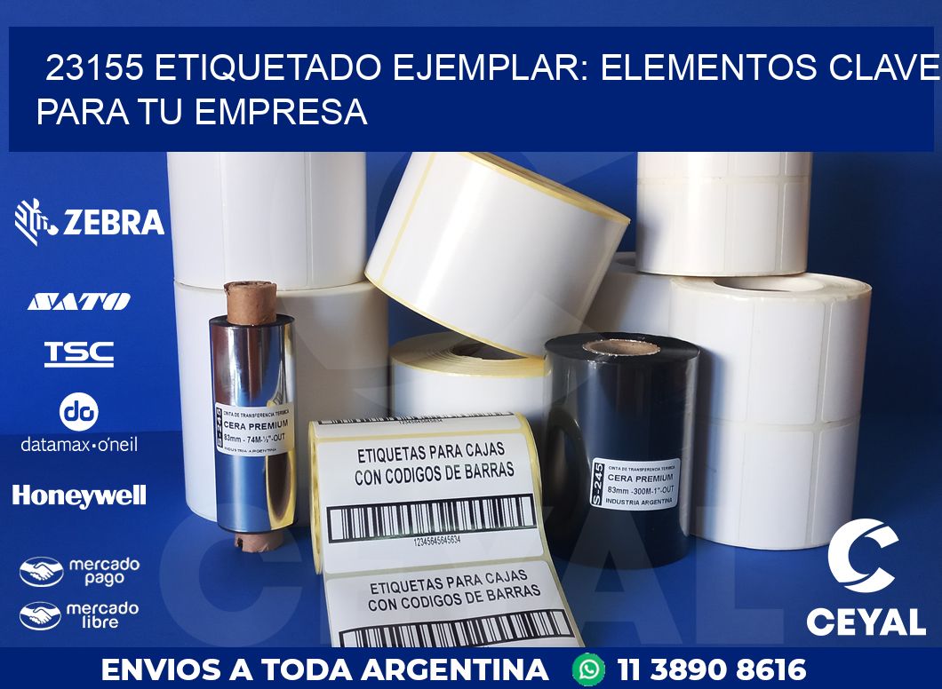 23155 ETIQUETADO EJEMPLAR: ELEMENTOS CLAVE PARA TU EMPRESA