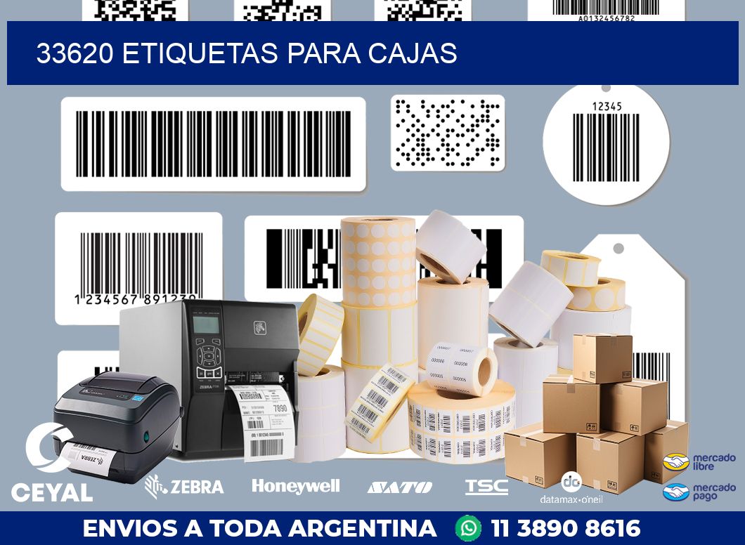 33620 ETIQUETAS PARA CAJAS