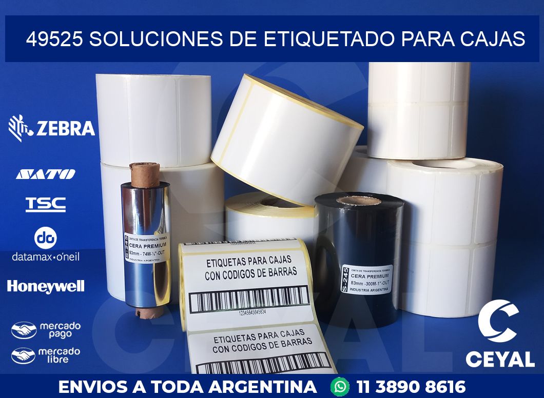 49525 SOLUCIONES DE ETIQUETADO PARA CAJAS