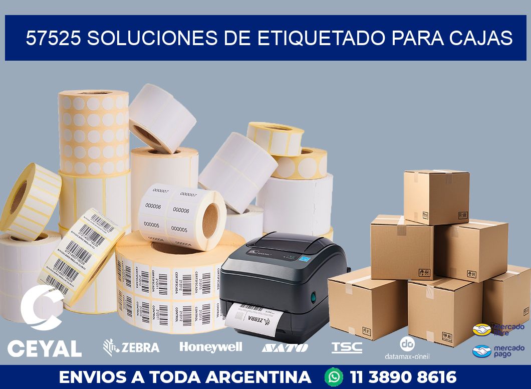 57525 SOLUCIONES DE ETIQUETADO PARA CAJAS