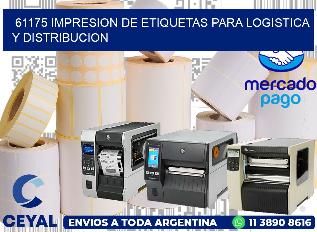 61175 IMPRESION DE ETIQUETAS PARA LOGISTICA Y DISTRIBUCION