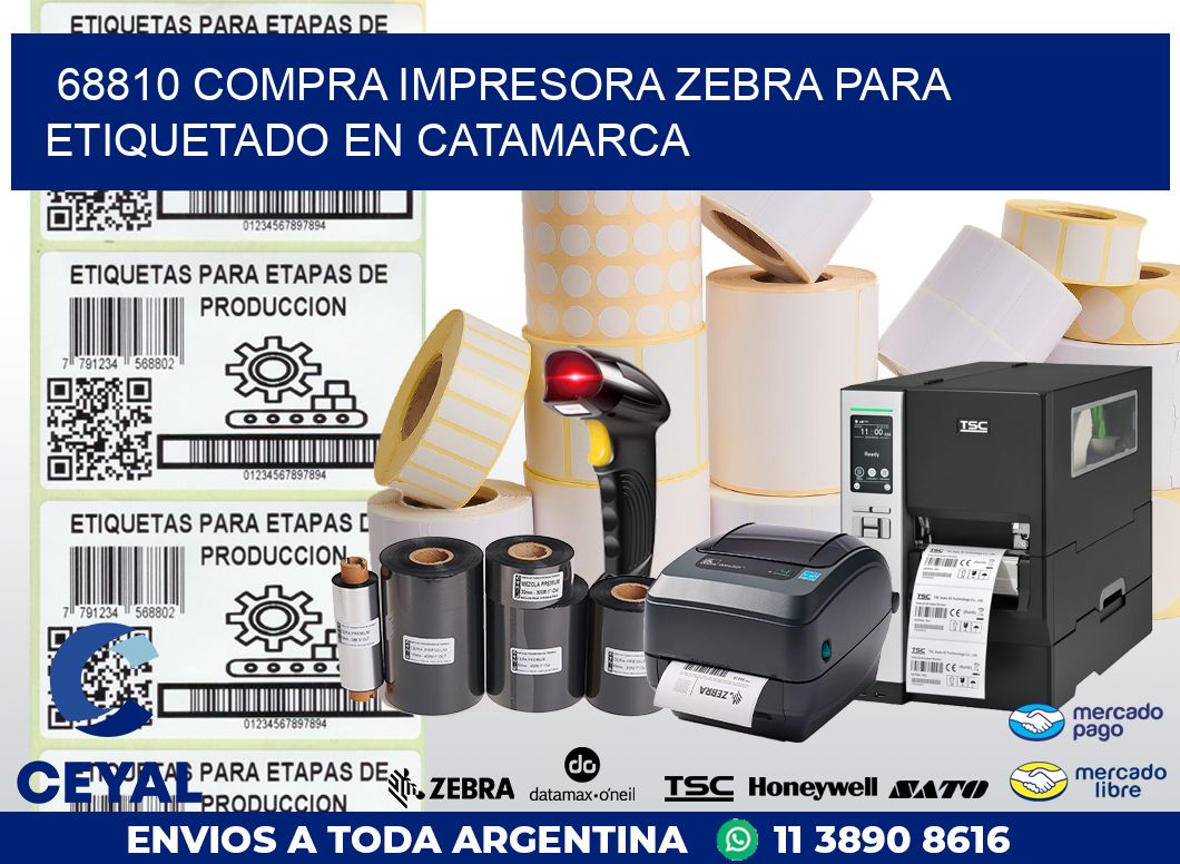 68810 COMPRA IMPRESORA ZEBRA PARA ETIQUETADO EN CATAMARCA