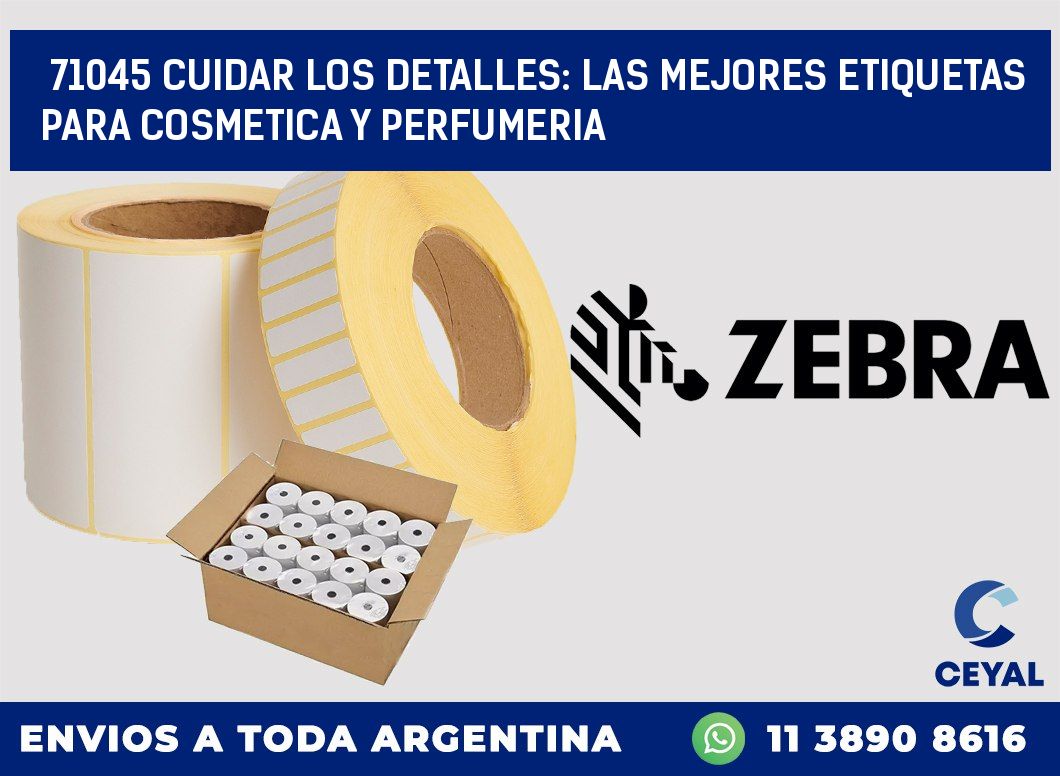 71045 CUIDAR LOS DETALLES: LAS MEJORES ETIQUETAS PARA COSMETICA Y PERFUMERIA